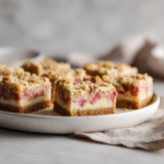 Rhubarb Dream Bars Recipe – Easy Amish Rhubarb Dessert Bars 9 Dishfeast rhubarb dream bars featured