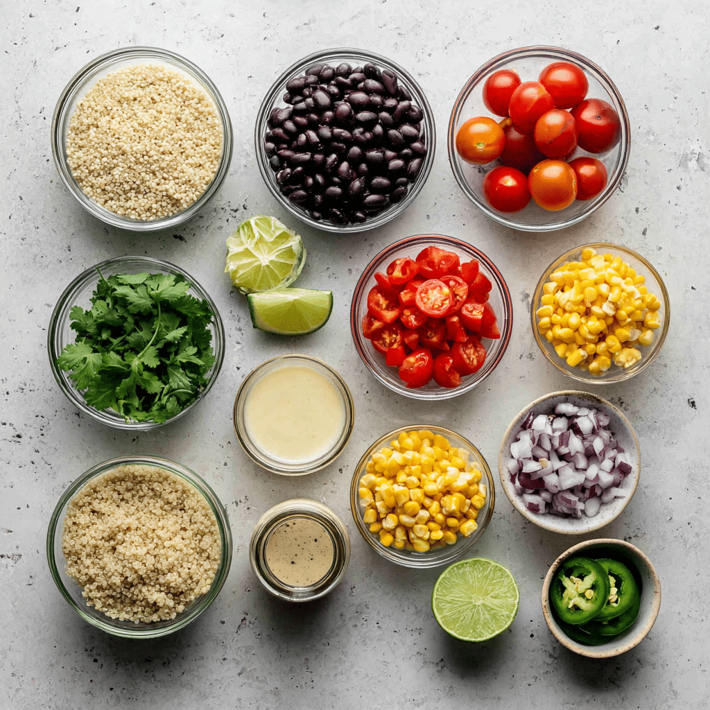 Dishfeast southwest quinoa salad ingredients