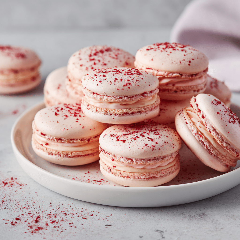 Dishfeast strawberry macaron featured