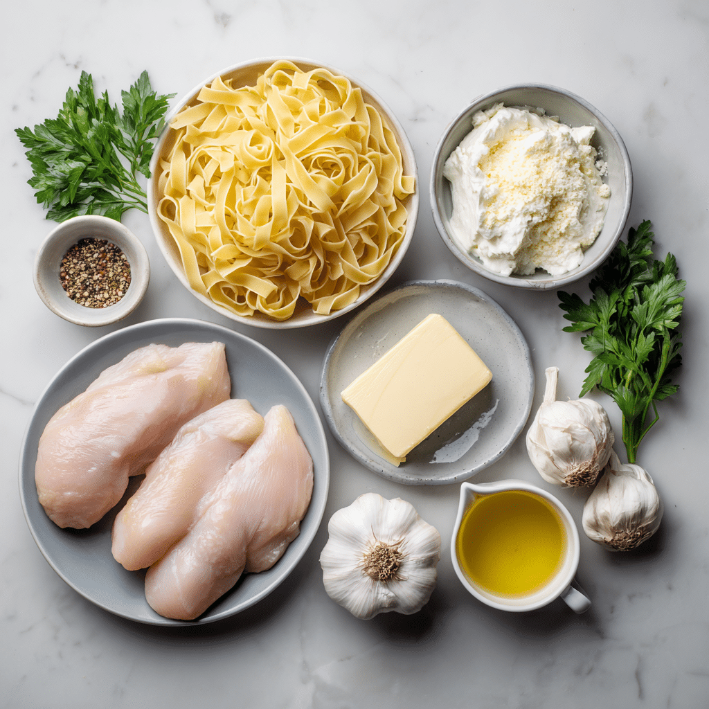 Best Chicken Alfredo Recipe - Creamy Authentic Pasta Guide 7 chicken alfredo ingredients including pasta chicken cream and parmesan