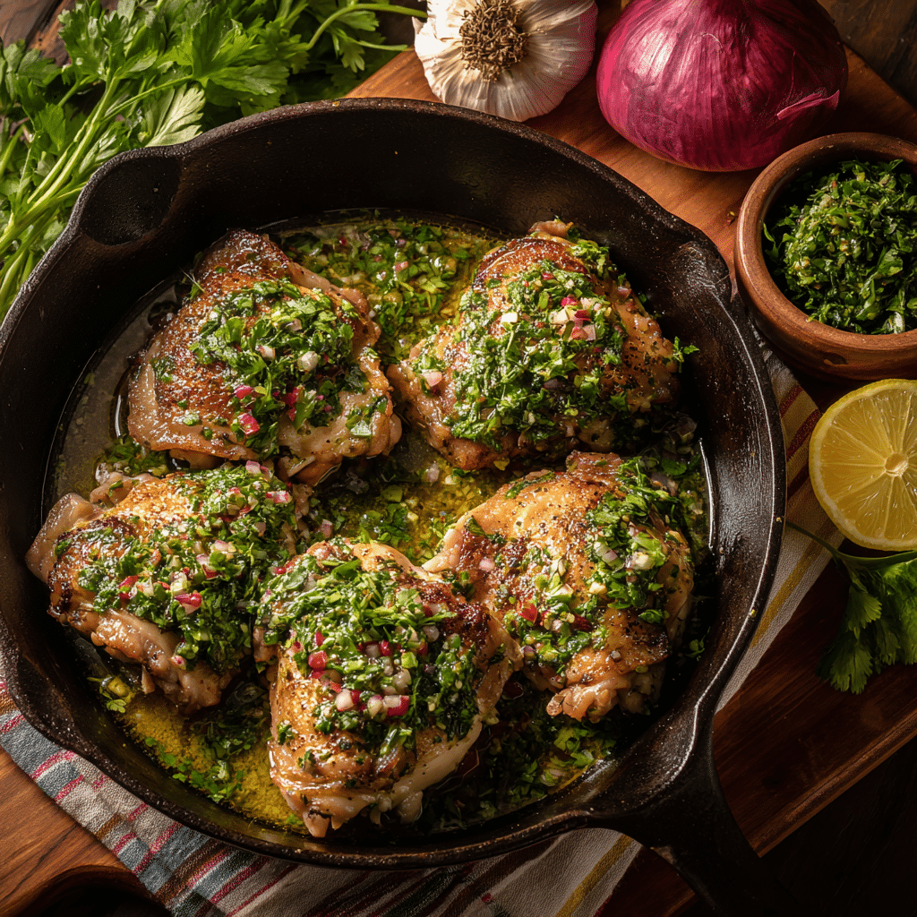 Chimichurri Chicken Thighs: A Flavorful Twist on a Classic