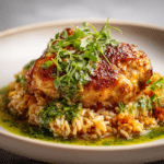 Peruvian Chicken and Rice with Green Sauce: Flavorful Recipe