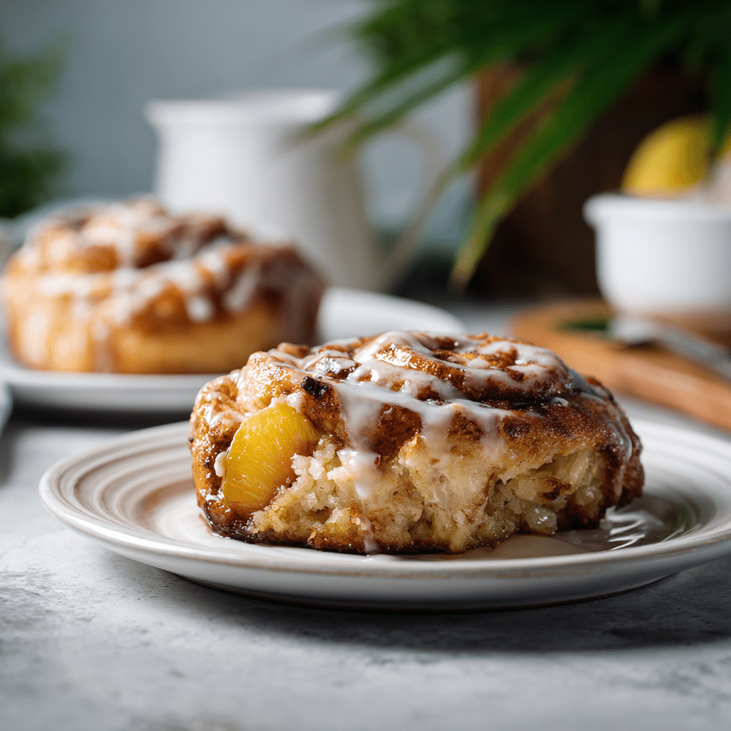 Peach Cobbler Cinnamon Rolls Recipe – Sweet Comfort