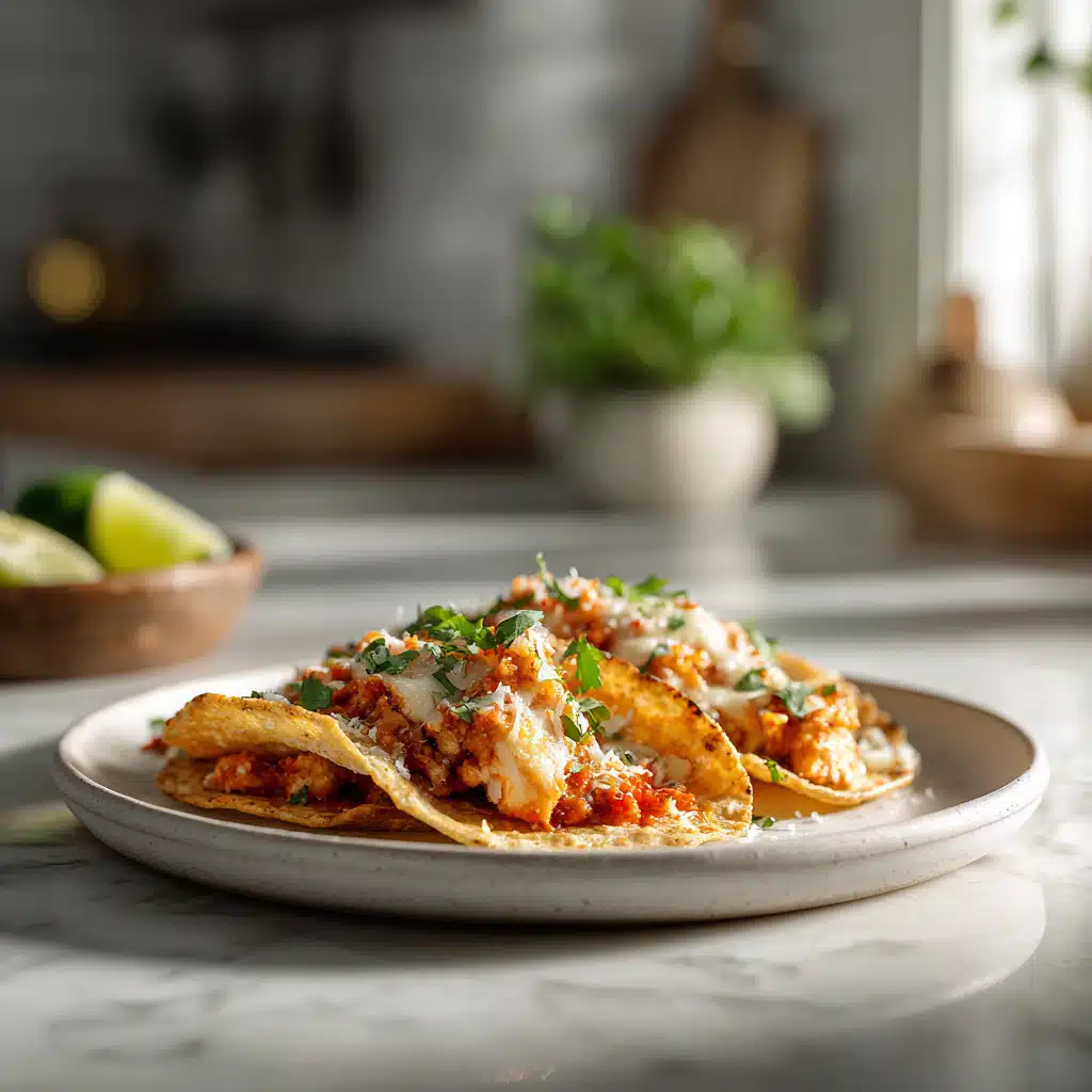 Professional SEO Recipe Article: Chicken Parm Smashed Tacos
