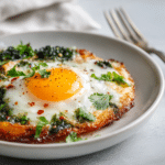 One Pan Breakfast Wrap with Eggs and Cheese