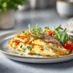 Artistic Omelet: The Ultimate Visual Gourmet Breakfast Guide