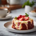Gâteau au fromage aux fraises Red Velvet Recipe