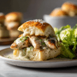 Chicken Caesar Garlic Sliders Recipe