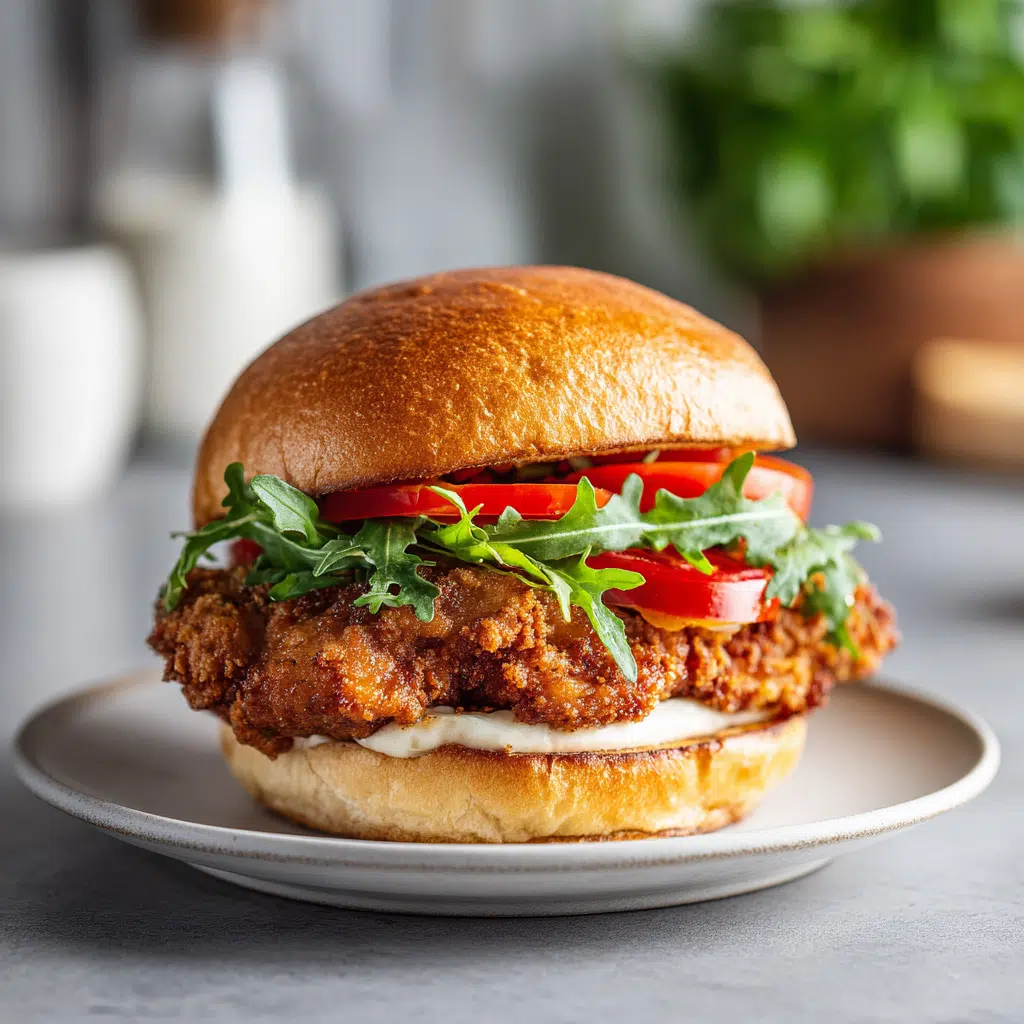 Spicy Crispy Chicken Burger - Chicken Sandwich Recipe 5 Spicy Crispy Chicken Burger (Chicken Sandwich) Recipe