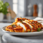Crispy Panko Crusted Chicken Breasts