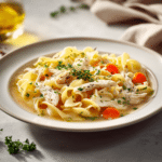Chicken Noodle Soup with Egg Noodles Recipe