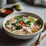 Chicken Pho Soup: Easy Rotisserie Chicken Vietnamese Noodle Bowl