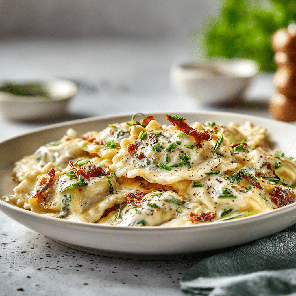 Creamy Tuscan Ravioli Recipe: A 20-Minute Gourmet Dinner