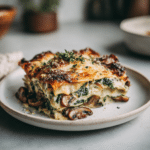 Mushroom And Spinach Lasagna Recipe