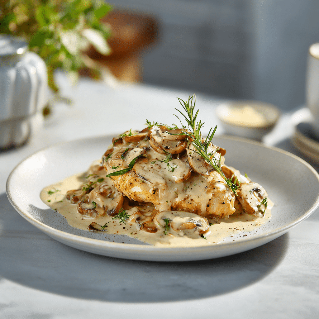 Creamy Mushroom Chicken Recipe for a Quick Gourmet Dinner