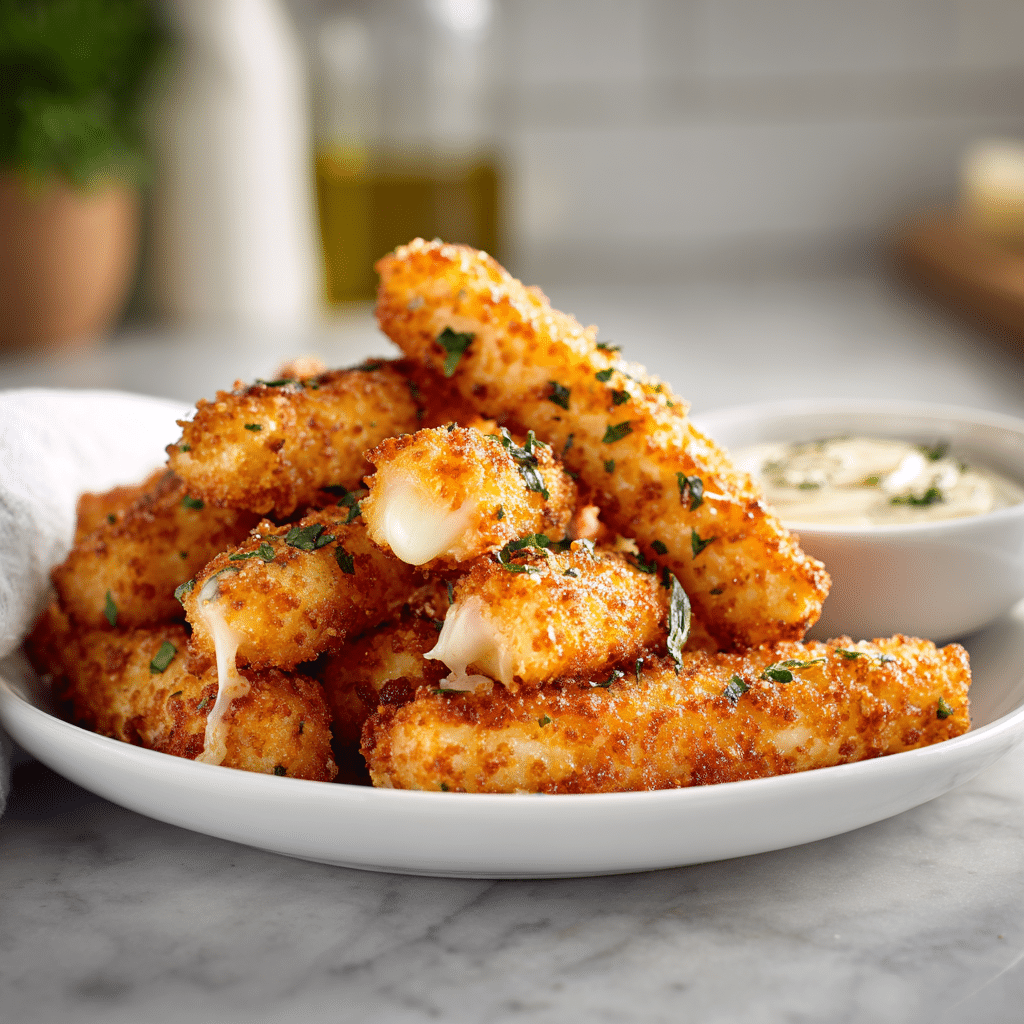 Crispy Long Mozzarella Sticks (Cheese Fries) Recipe