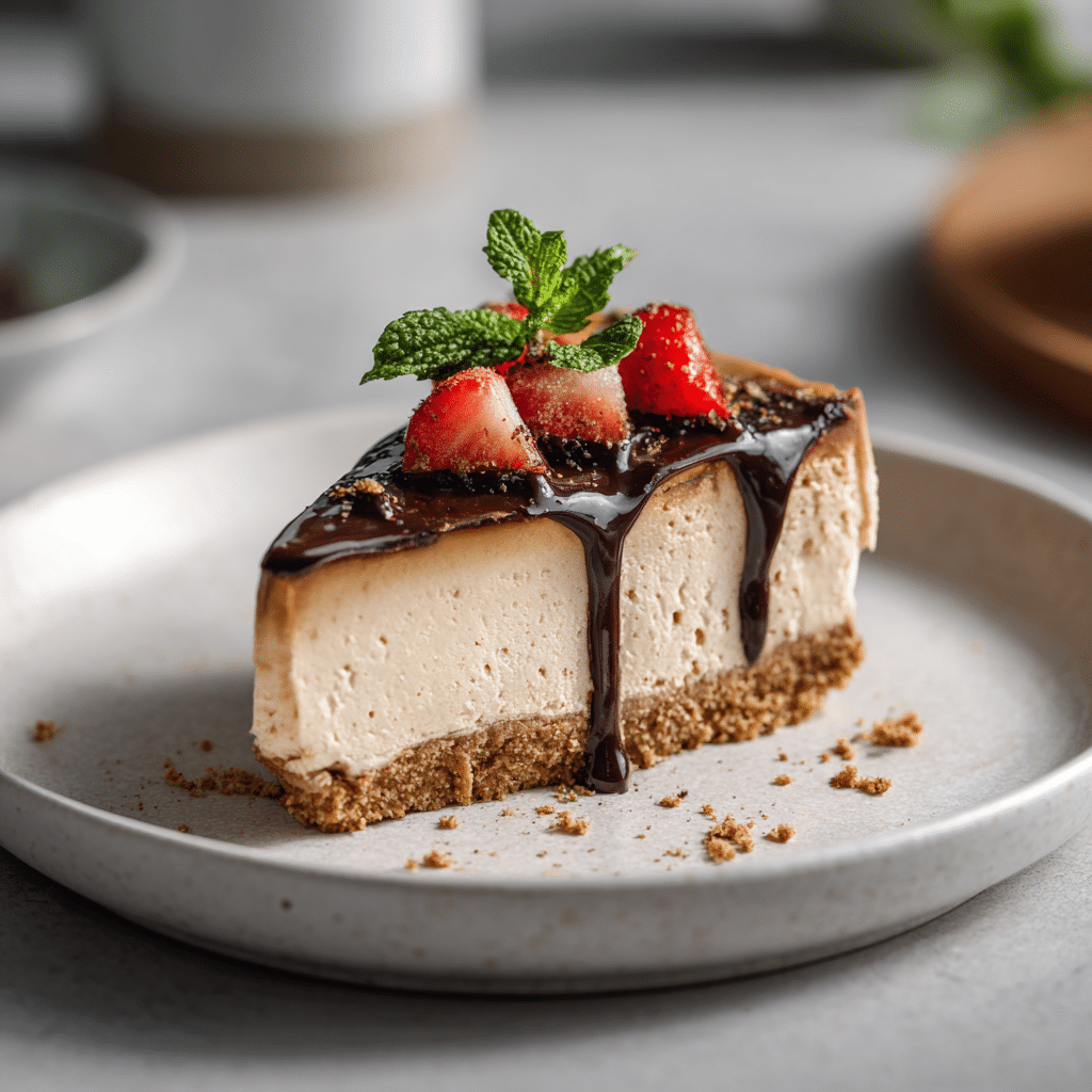 Vegan Peanut Butter Mousse (with a Chocolate Ganache)