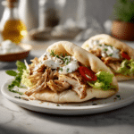 Slow Cooker Chicken Gyros: Easy Mediterranean Crockpot Recipe