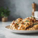 Crockpot Creamy Garlic Parmesan Chicken Recipe