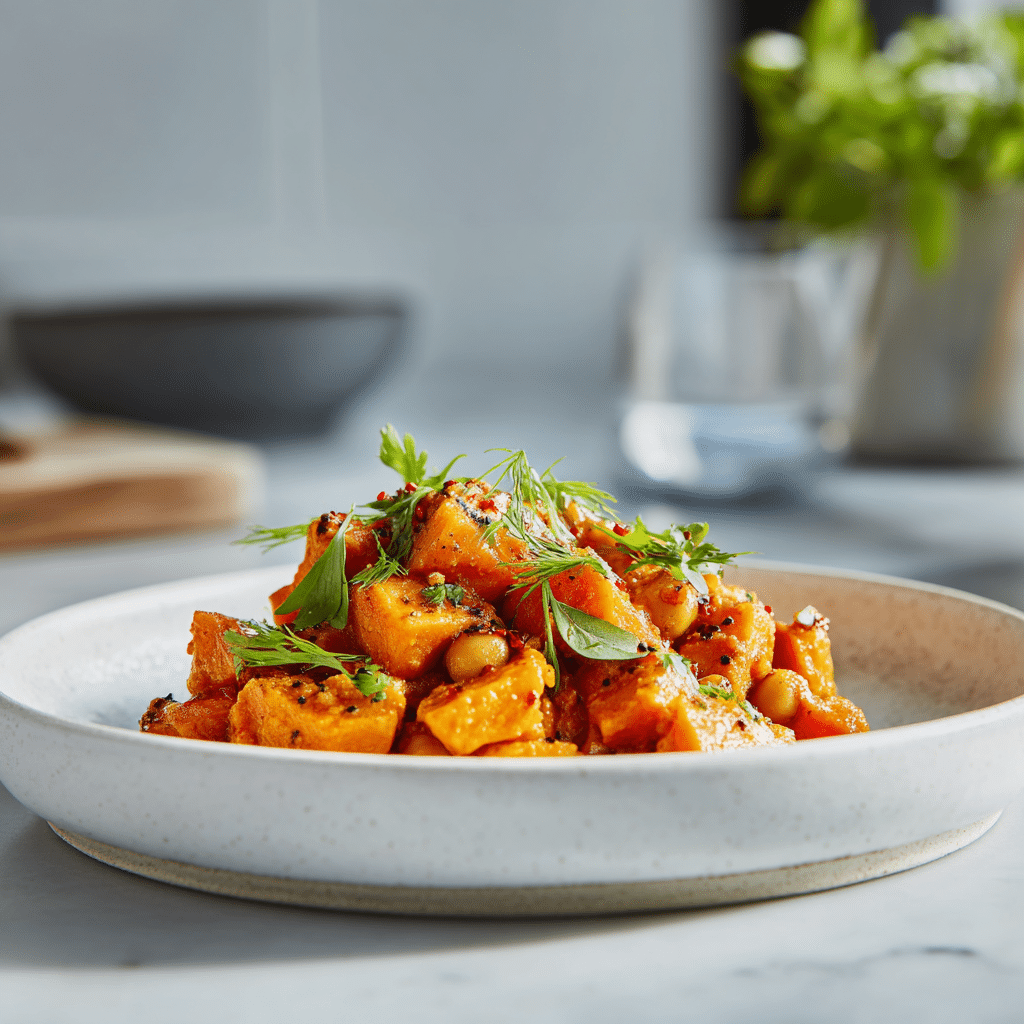 Sweet Potato and Chickpea Curry Recipe
