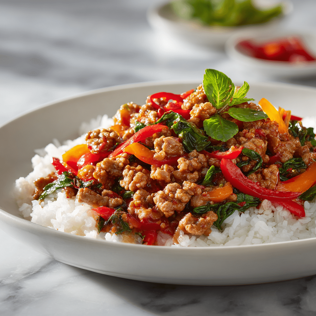 Ground Turkey Teriyaki Stir Fry Recipe