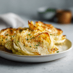 Oven Roasted Garlic Cabbage Steaks