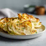 Oven Roasted Garlic Cabbage Steaks