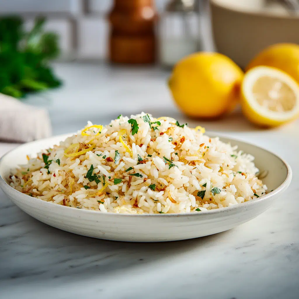 Greek Lemon Rice Recipe: Easy Mediterranean Side Dish