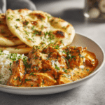 Chicken Korma with Flatbread or Rice: Authentic Creamy Recipe