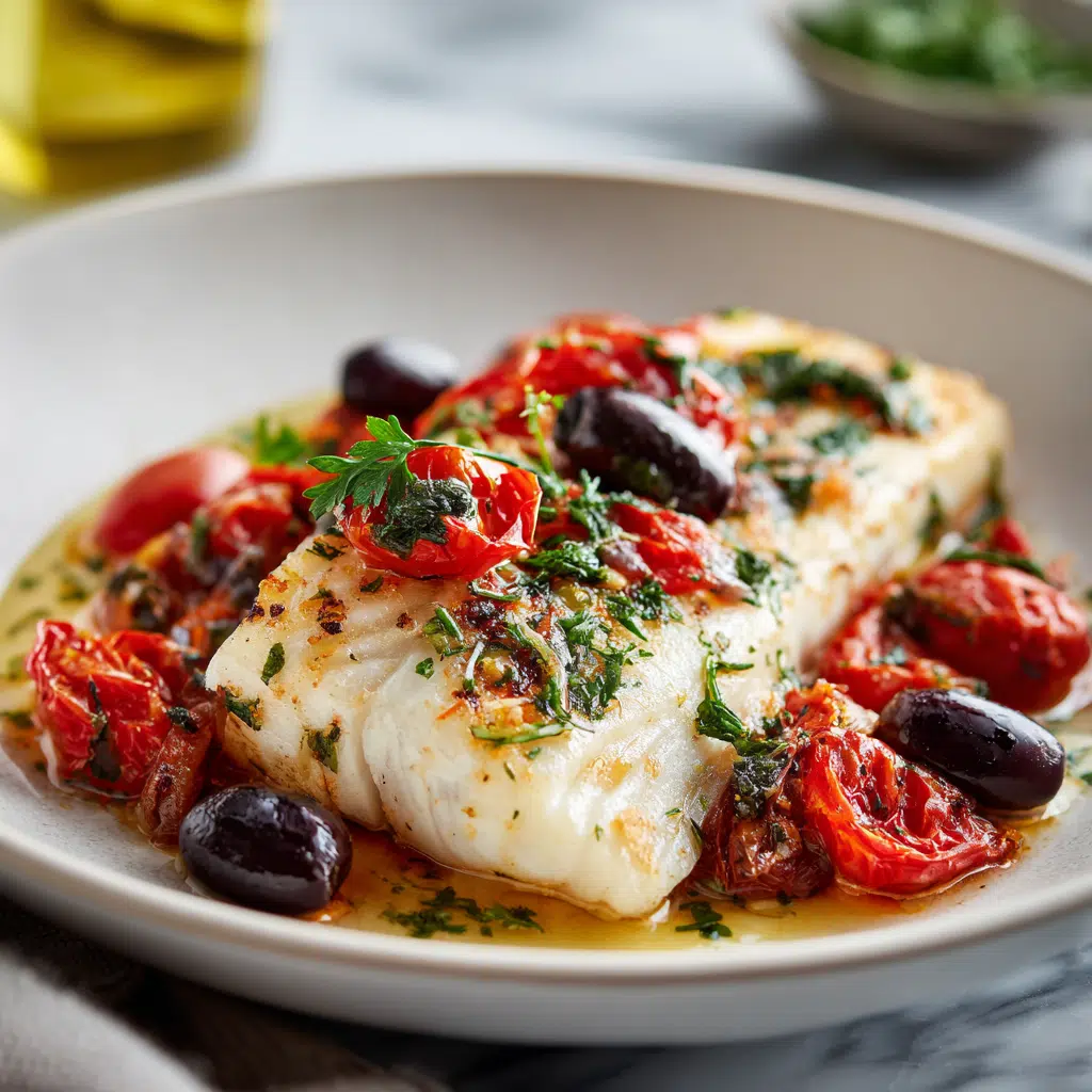 Mediterranean Baked Fish Recipe