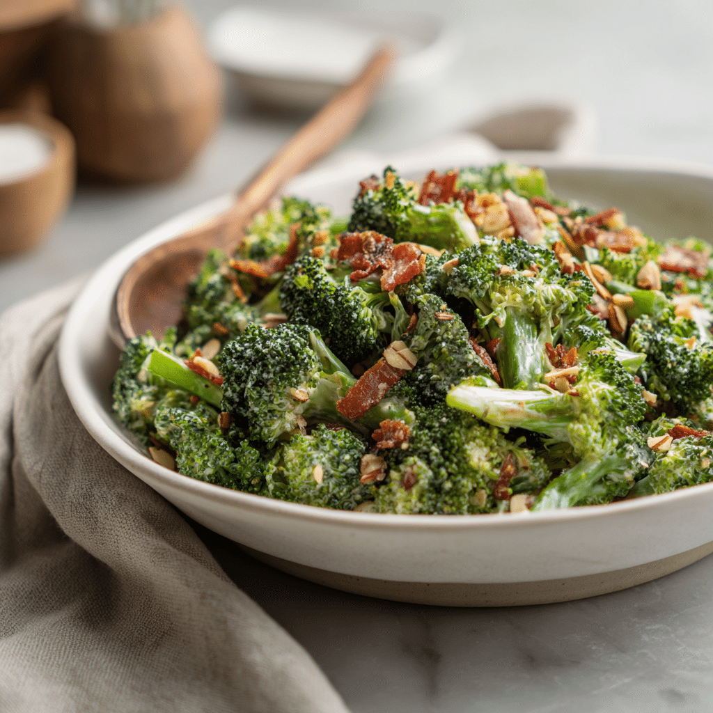 Broccoli Salad With Crunch And Color