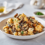Garlic Cauliflower Mushroom Skillet Recipe 3 Garlic Cauliflower Mushroom Skillet Recipe