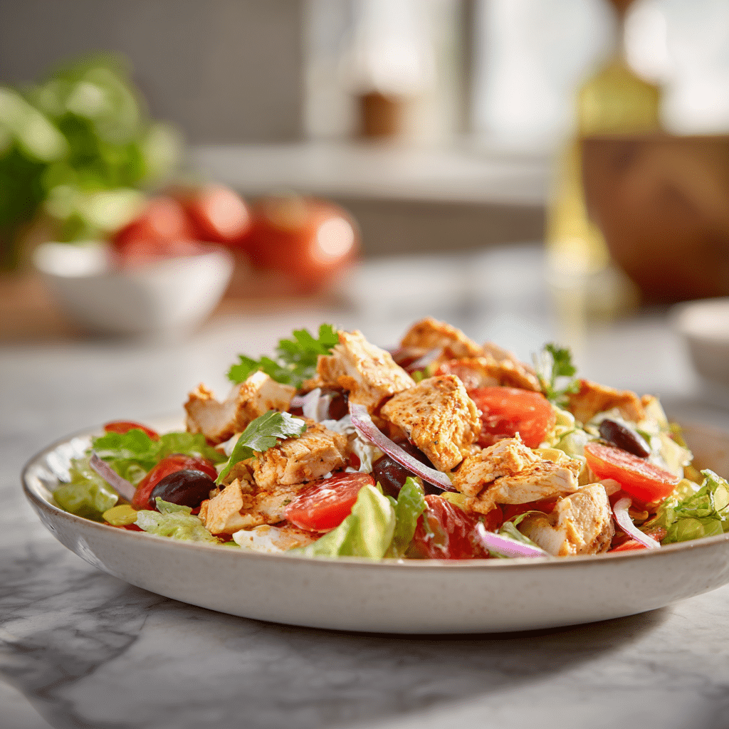 Quick Southwest Chicken Salad Recipe for Healthy Lunches