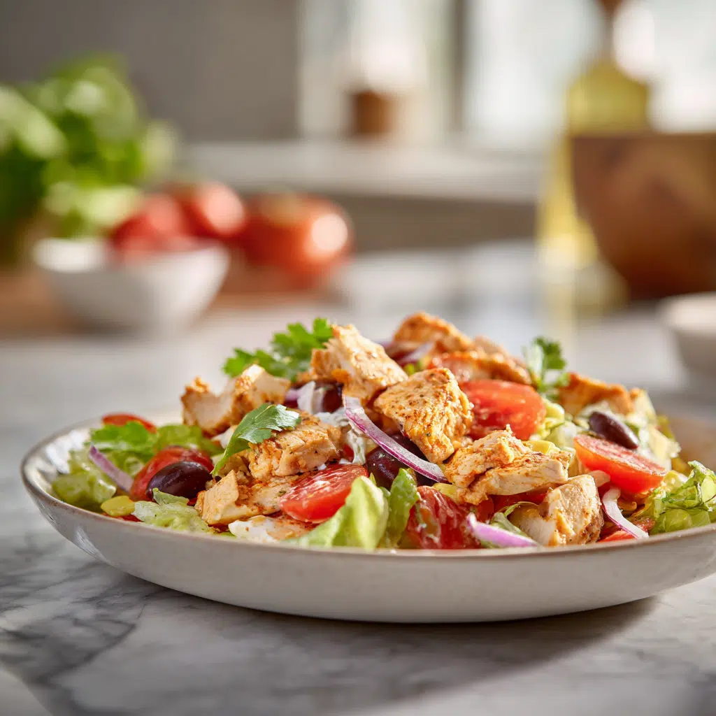 Quick Southwest Chicken Salad Recipe for Healthy Lunches 2 Quick Southwest Chicken Salad Recipe for Healthy Lunches