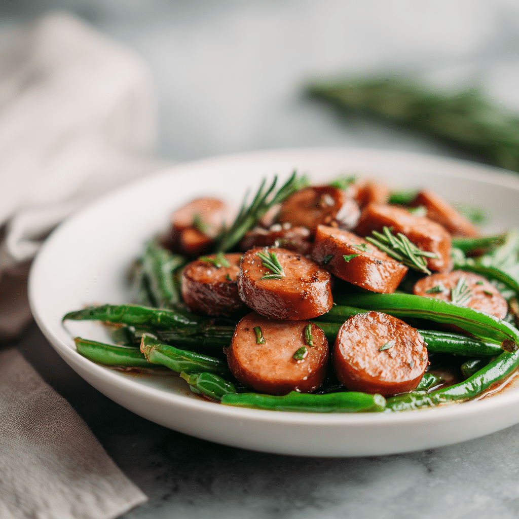 Crockpot Kielbasa and Green Beans Recipe 2 Crockpot Kielbasa and Green Beans Recipe