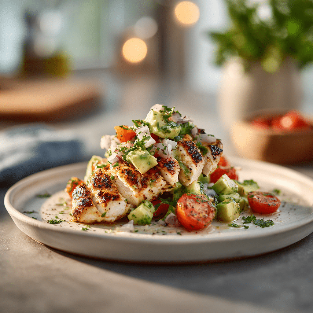Grilled California Avocado Chicken Recipe