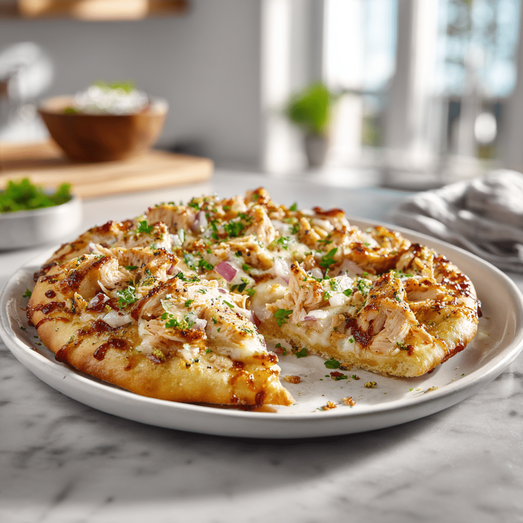 BBQ Chicken Flatbread Recipe