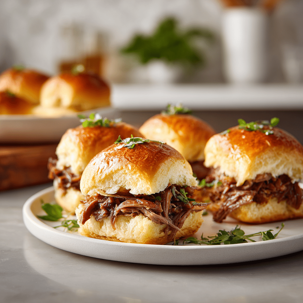 French Dip Sliders 1 French Dip Sliders