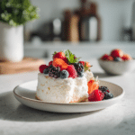 Angel Food Cake with Berries
