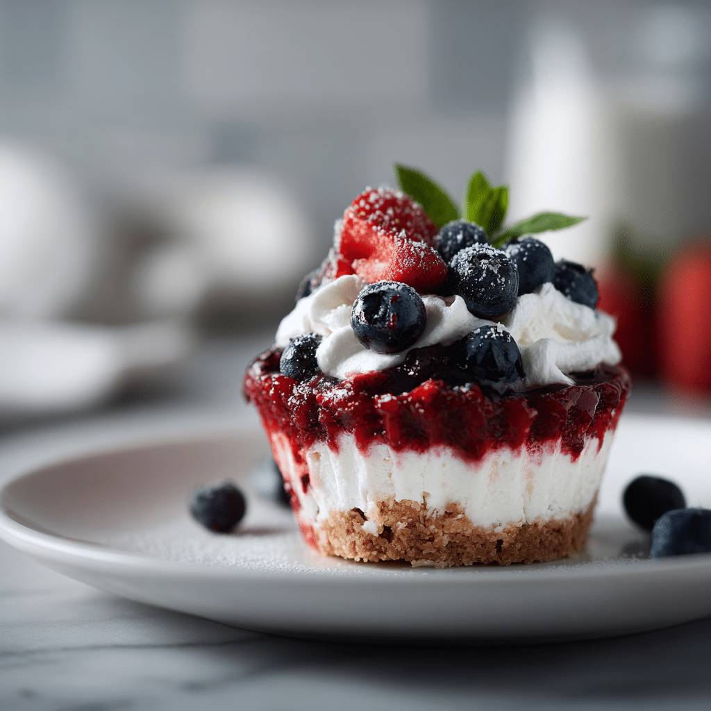 Red, White and Blue Dirt Cups