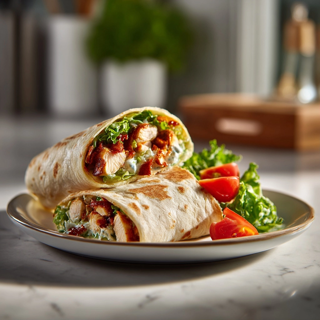Chicken Ranch Wraps