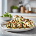 Garlic Butter Zucchini Skewers Recipe