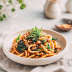 Gochujang Udon Noodles Recipe: Creamy Spicy Korean Pasta