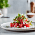 Watermelon Salad with Feta and Mint Recipe