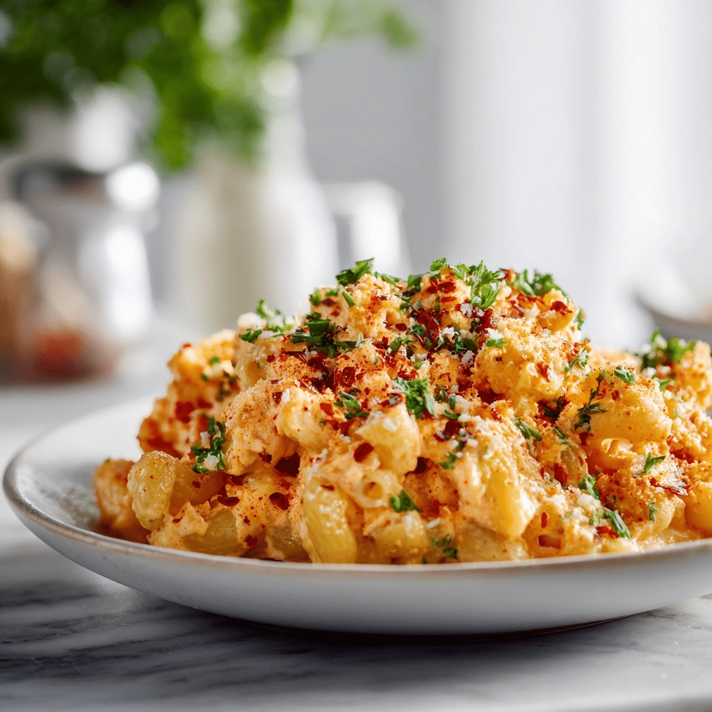 Buffalo Chicken Mac and Cheese