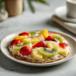Tropical Fruit Pizza Recipe with Cream Cheese Frosting 3 Tropical Fruit Pizza Recipe with Cream Cheese Frosting