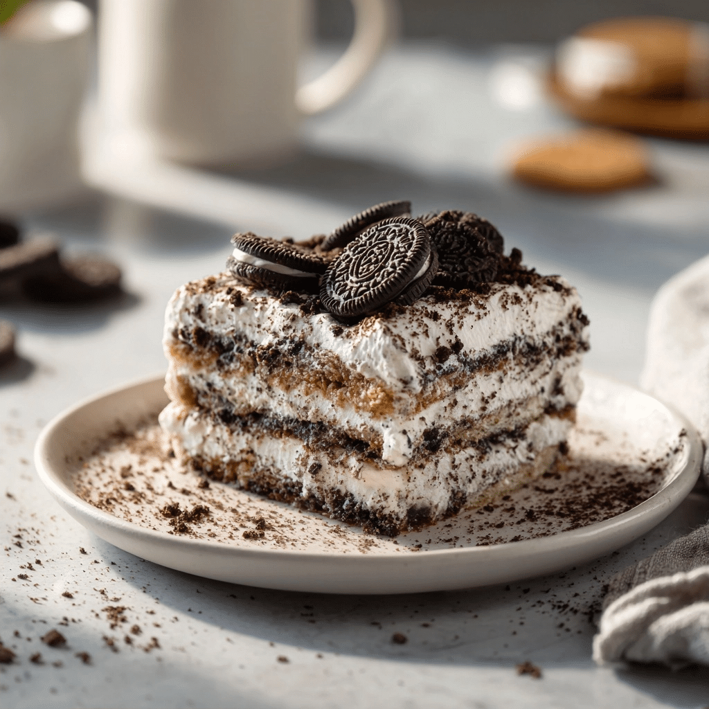 Oreo Icebox Cake Recipe