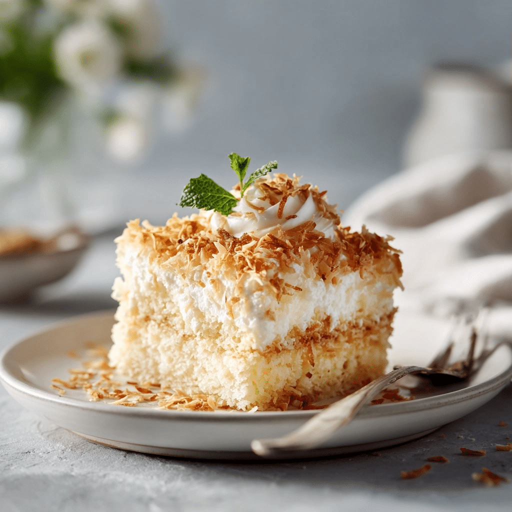Coconut Cream Cake Recipe: The Ultimate Moist Tropical Dessert