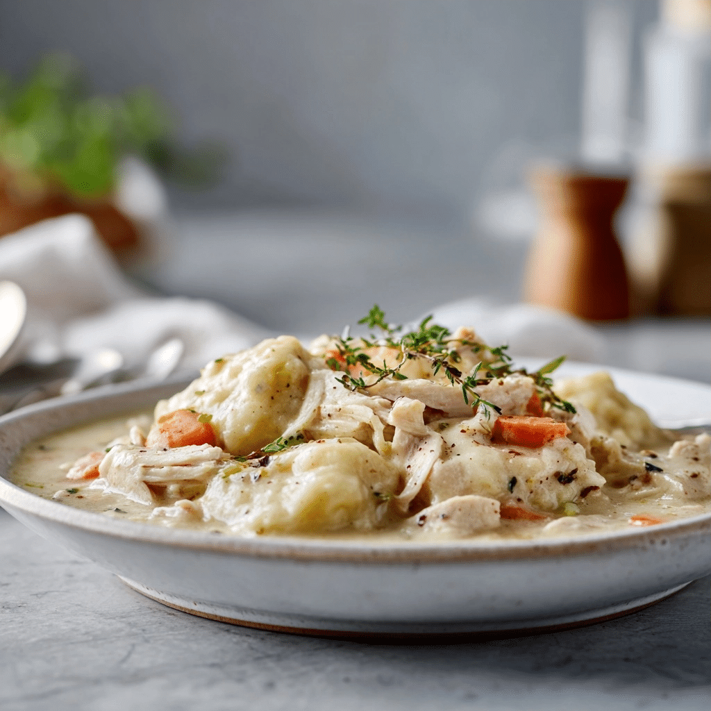Crockpot Chicken and Dumplings: Easy Slow Cooker Recipe