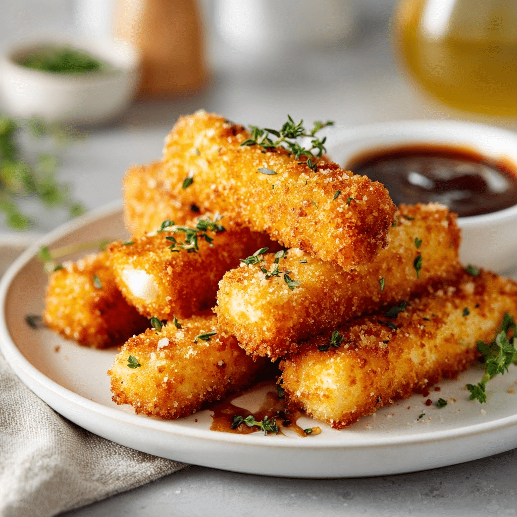 Air Fryer Mozzarella Sticks